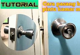 Cara Bongkar Pasang Kunci Pintu Kamar Mandi